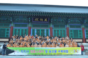 원어민 교사 및 유학생, 템플스테이