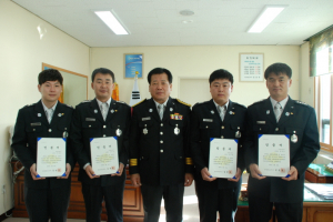 안동소방서, 생명을 구한 구급대원 4명 ‘하트세이버’로