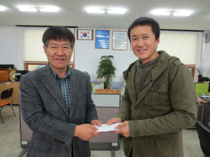 울진군 장성연씨 5년째 마라톤 입상금 이웃돕기