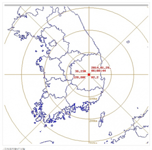 올해 첫 지진 의성서 발생…2.2 규모