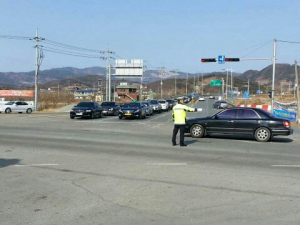 청도署, 설 명절 연휴 소통위주 교통관리 