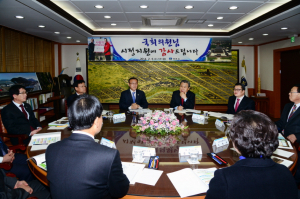 경주 전수성의원 초청 시정간담회