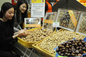 롯데백화점 대구점, 정월대보름 건과류 판매