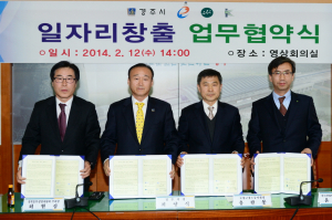 일자리창출 업무협약, 포항고용노동청-산업인력지사-동부경영자협회