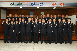경주경찰, 상반기 경위이하 인사발령 신고식 