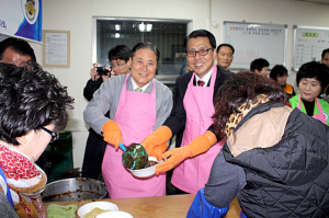 대구한의대 변창훈 총장, 1350그룻 자장면 나눔 사랑 실천