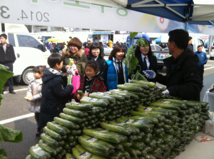K-리그프로축구 상주 농특산물홍보장으로.