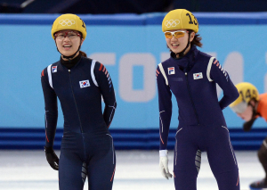[쇼트트랙세계선수권]女 쇼트트랙, 1500m 금·은·동 '싹쓸이' 