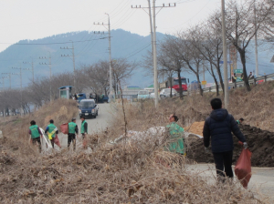 성산면, 새봄맞이 국토 대청소 시행