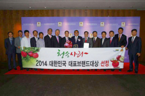 청송사과 전국 최고 사과