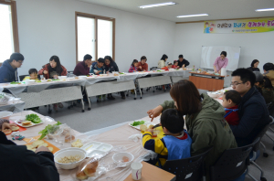 매월 넷째 주 토요일엔 아빠랑 요리한 Day”