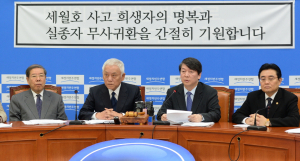 새정치연합, 애도속 정부 비판 수위 높여 