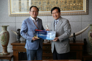 서상기 새누리당 경선후보, 중국 부동산 재벌 시노그룹 “대구에 투자해 달라”