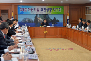 경북도 3대문화권 문화,생태 관광기반조성사업 보고회 가져