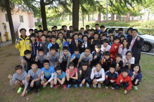제43회 전국소년체전 참가 선수 격려