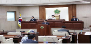 예천군의회 제6대 마지막 임시회 개최