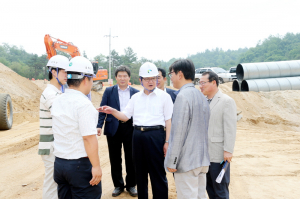 안동시장 3대문화권사업 현장점검