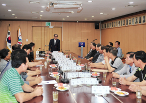 청도군 이장연합회 군수 간담회 개최
