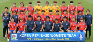 U-20 축구여자대표팀 홍콩 연습경기 대승