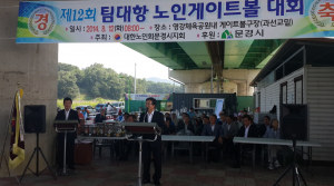 문경, 팀대항 노인게이트볼 대회 개최