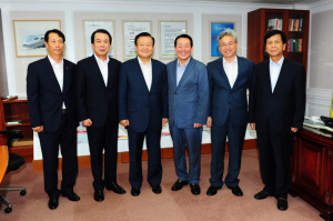 김천시장 일행 한국도로공 전격 방문 