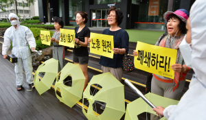 원전 하청 노동자 피폭량에 신음
