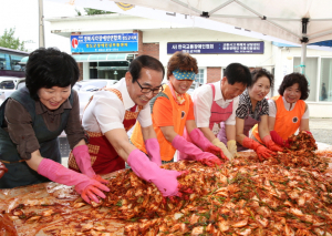 청도분관 사랑의 여름김치 나누기