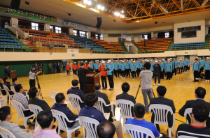 영천시, 제52회 도민체전 결단식 열려