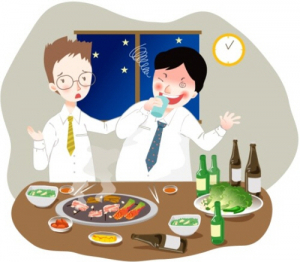 뚱뚱한 사람 과음 큰일나요!!