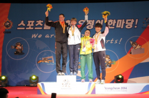 여자 사격경기 창군 이래 첫 메달