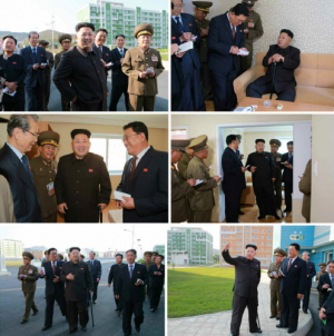 北김정은 현지지도 내내 여유…최룡해 그림자호위 