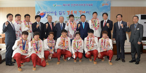 “인천AG 주역, 경북 건아들 당신이 자랑스럽습니다”