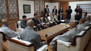 대구불교계, 종교편향 공연 항의 시청 방문