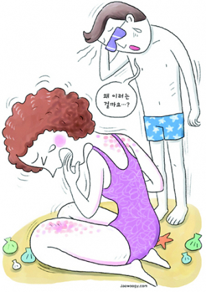 대상포진, 여성이 빠르게￪