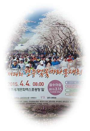 경주벚꽃마라톤대회 내년 4월 개최