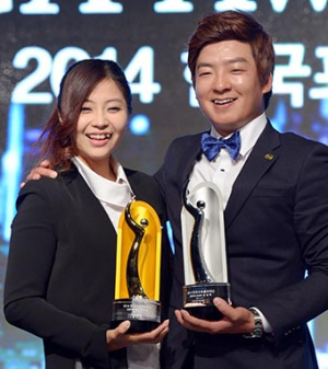 2관왕 김승혁 “올해는 축복받은 해” 