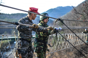 해병대1사단, 포항 중학생 대상 해병대캠프 실시