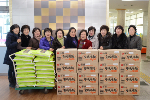 달성군여성단체협의회, 소외계층에 위문품 전달