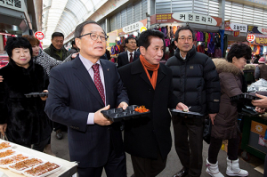 구미, 새마을도시락 들고 전통시장 활성화 앞장