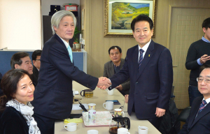정동영, 국민모임과 첫 공식 회동