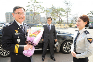 김치원 경북경찰청장, 성주‧고령경찰서 현장방문