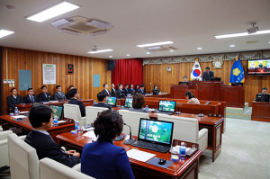 울진군의회 제204회 임시회 개회