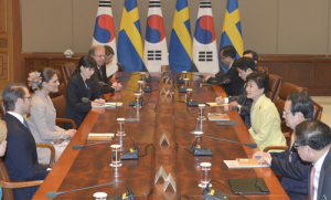 朴대통령 “스웨덴은 마음으로 다가오는 나라”