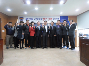 울진署, 의경 공부방 열어 재능기부 봉사활동 실시