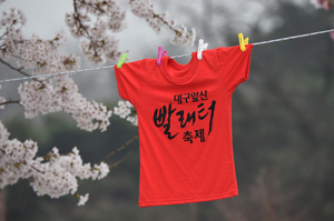 벚꽃가득 앞산빨래터서 마음의 때 씻으세요~