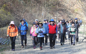팔공산 왕건길 거닐며 마음 나눴다
