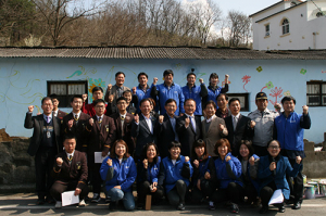 삼성전자 스마트시티, 구미 밤실 2차 벽화사업 시작