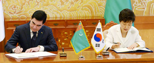 朴대통령 “한·투르크멘, 호혜적 상생협력 확대 중”