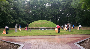 경산자인단오제, 대비 계정숲 환경정화 활동