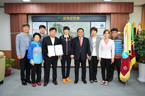 군위군, 경북도지사기 탁구대회 종합우승 쾌거